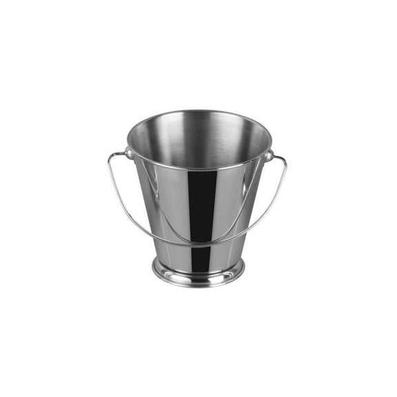 Winco 5" x 5" Mini Pail | Stainless Steel