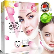 V Shaped Slimming Face Mask Double Chin Reducer Line Chin Mask Neck Up Contour Lift Tape Face Slimming Strap