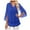 Blue, variant on TTUHYWXI Sequin Tops for Women Night Out 3/4 Sleeve Blouses Dressy Sparkly Elegant Evening Party Formal Top Concert Outfits (Blue, 3XL)