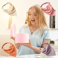 thumbnail image 4 of Paquete de 8 diademas elásticas para mujer, pañuelos de gasa, turbantes para el cabello, pañuelo triangular bohemio, turbante elástico ajustable para yoga para mujeres y niñas, 4 of 7