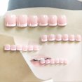 thumbnail image 1 of Claro falso u?a del pie dulce perla u?as cortas pie suave u?as arte pegatinas brillante decoración de u?as herramientas ShuxiuWang 8390605231452, 1 of 1