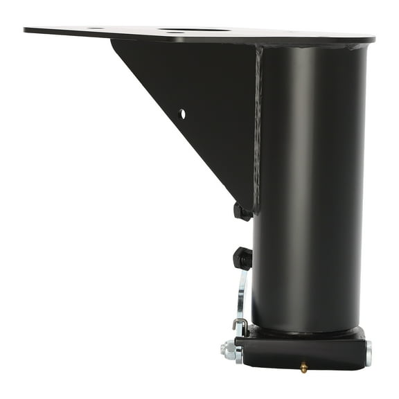 Valve Socket with Seal Kit, 5th Wheel Hitch Adapter for RV Camper Trailer, Adjustable Height 12"-17", Bolt-On Mounting, Sturdy Q235 Steel Construction