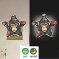 thumbnail image 4 of Star Shaped Energy Saving Night Light Living Room Night Light, Bedroom Night Light, Corridor Night Light, Study Night Light Pretty Blue Monkeys and Flowers, 4 of 6