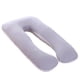 thumbnail image 1 of Funda Funda Algodón Tipo U para Mujeres Embarazadas (gris Blanco), 1 of 8
