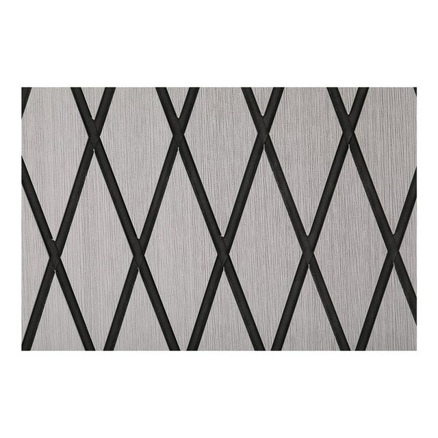 mmirethe Carpets Crystal-Type Teak Carpet Anti-Slip Wear-Resisting Rug Nordic Personality Mat Floor Room Ship Dining Hall