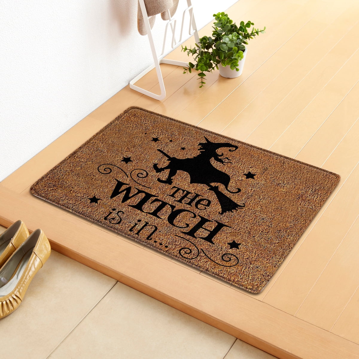 Colorful products Doormats Bath Rugs Outdoor Mat Doormat Dont Make Me Flip My Witch Switch Funny Door Mat Welcome Mat Living Room Decor 23.6x 15.7 Inches