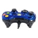 thumbnail image 2 of Control Alambrico Generico Cromado Compatible Para X box 360 USB Color Azul Cromo, 2 of 2
