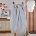 thumbnail image 4 of SJLDQY Girls Sweatpants Casual Elastic Drawstring Waist Joggers for Girls Comfy Pants with Pockets, 4 of 4