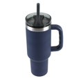 thumbnail image 5 of Ozark Trail 40 oz Vacuum-Insulated Stainless-Steel Tumbler with Handle, Blue, 5 of 10
