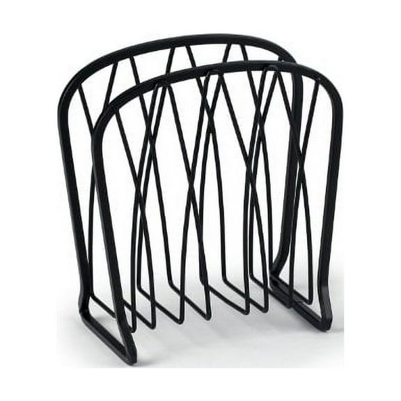 Spectrum Diversified Twist Dispenser, Stylish Upright Napkin Holder, Black