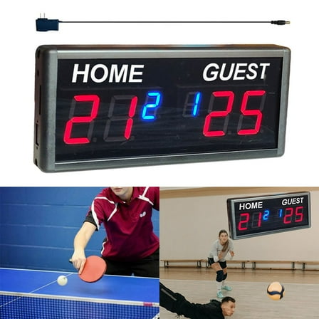 Electronic Scoreboard Digital Scoreboard for Basketball Snooker Tennis Soccer
