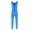 Light Blue, variant on Raenseen Kids Girls Shiny Metallic Camisole Leotard Ballet Dance Workout Full Length Unitard Jumpsuit Pink 3XL