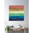 thumbnail image 2 of Color Paint Poster Wall Art, Modern Wall Decor For Living Room Bedroom, 24x24 UNFRAMED, 2 of 3