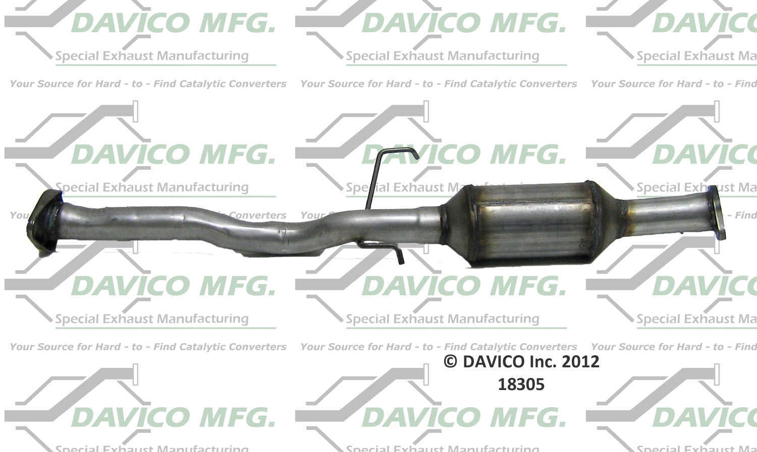 Davico Mfg 18305 Direct-Fit Catalytic Converter