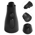 thumbnail image 2 of LITTLE HOME Pull Out Spray Shower Head Kitchen Sink Faucet Sprayer 3 Modes Replacement Tap Nozzle ABS Black Easy Install, 2 of 8
