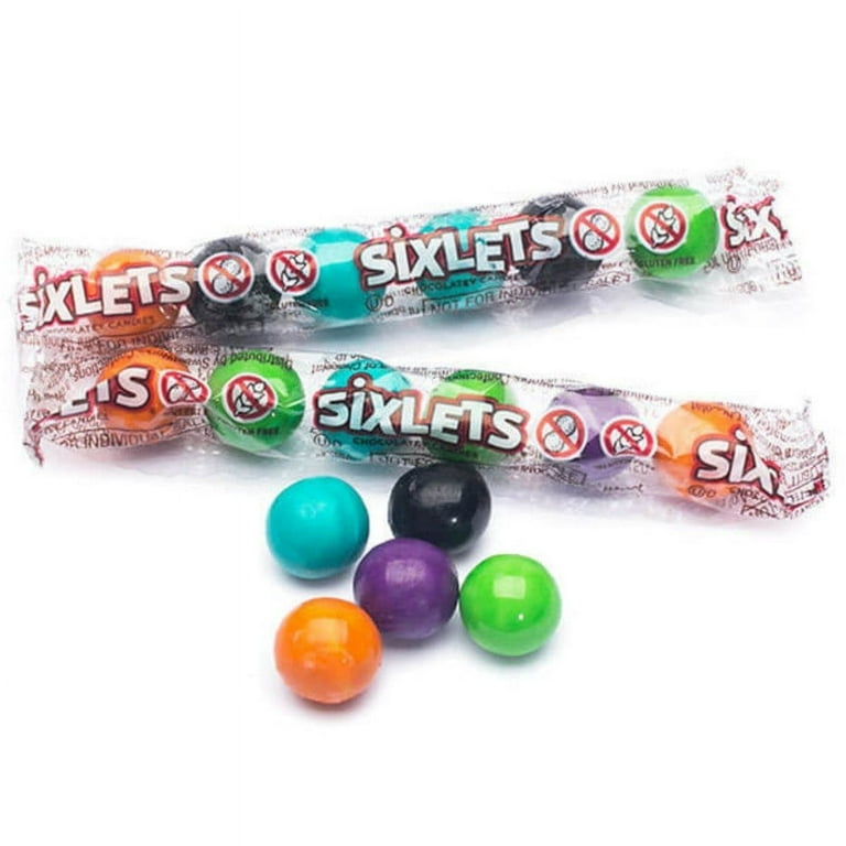 Sweetworks Halloween 151 Count Original Sixlets Laydown Bag