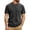 Black, variant on Shirt for Men Short Sleeve Crew Neck Basic Navy T Shirt Gym Shirts Men