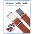 thumbnail image 6 of AWAYTR 4 Pack Kids Elastic Stretch Belts, Adjustable Magnetic Buckle Waist Belts for Boys Girls Uniform Jeans Easy Use, 6 of 8