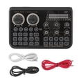 thumbnail image 2 of Live Sound Card, Sound Mixer 3000mah Color Effect Light  for Computer Game, 2 of 7
