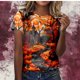 thumbnail image 1 of Fiudx Ofertas y Liquidaciones Camisa de Pollo de Moda para Mujer Linda Granja Camisetas Mamá Causal Manga Corta Camisetas Tops Blusas, 1 of 4