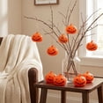 thumbnail image 6 of Mini Handheld LED Jack O Lantern Light, Battery Operated Halloween Pumpkin Lamp, Portable Decor for Mantel, Party, Tabletop, Indoor Home, Trick or Treat & Holiday Accent, C, 6 of 7
