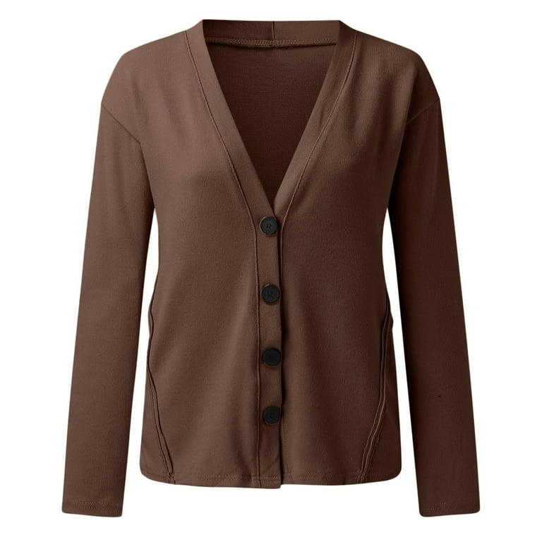 2DXuixsh Cotton Sweaters for Women Petite Womens Long Sleeve
