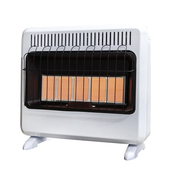 30,000 BTU Vent Free Radiant Heater, White