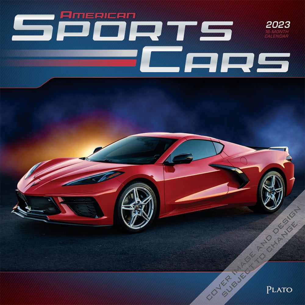 Sports Cars 2023 Wall Calendar SV