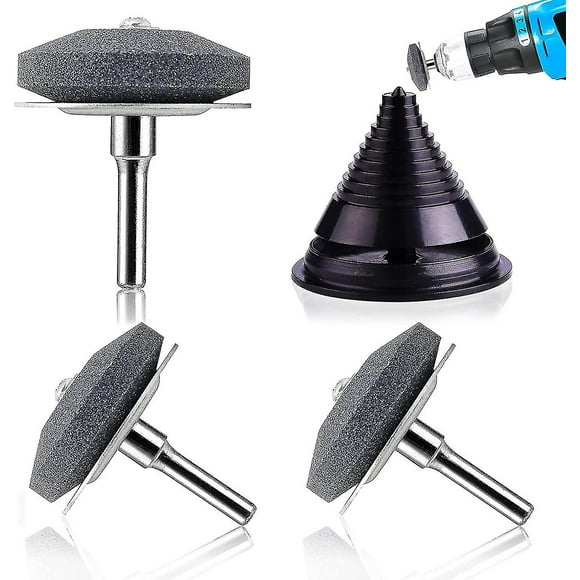 Lawnmower Blade Sharpener With Metal Baffle, Lawnmower Blade Balancer, Universal(kui)