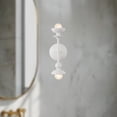 thumbnail image 5 of Alora Lighting Wv328209 Cadence 2 Light 11" Tall Wall Sconce - Off White, 5 of 7