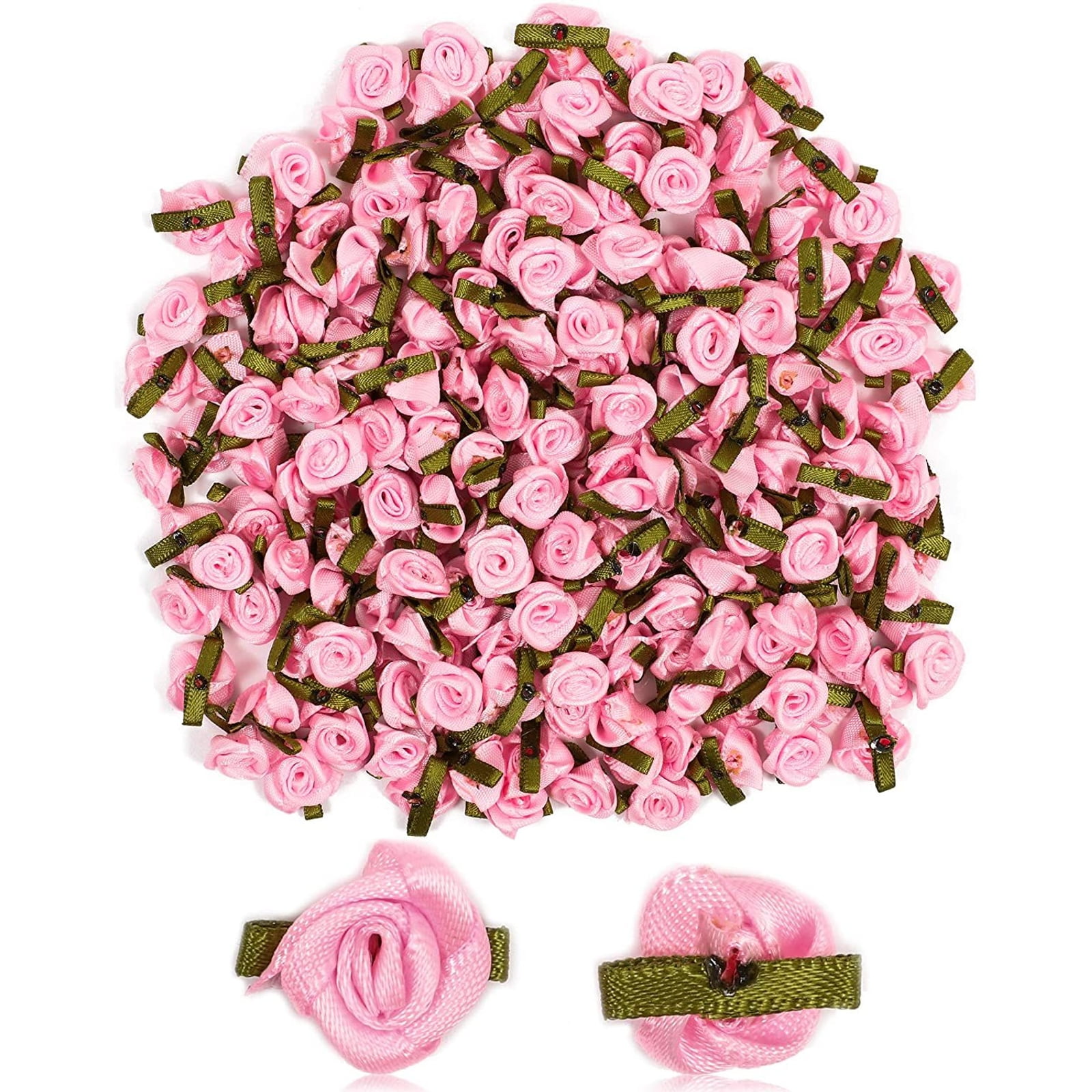 144 Heads 2cm Mini Silk Foam Rose Artificial Flower Heads Wedding Decoration 