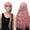 Pink, variant on Ediodpoh Women Girl Long Curly Synthetic Wig Quality Hair Natural Pink Party Wigs for Women pink