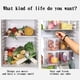 thumbnail image 4 of Baúles de almacenamiento, organizador de refrigerador, organizador de refrigerador y organizador de almacenamiento más claro con asa y tapa, contenedor de fruta para refrigerador, almacenamiento para, 4 of 9
