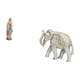 thumbnail image 5 of Figura De Elefante De La Virgen María, Obra De Arte De Resina Bendita, Escultura Decorativa De Madera Tallada A Mano, Recuerdo Para Oficina, Coche, Estantería, Navidad., 5 of 8