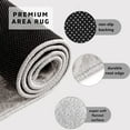 thumbnail image 3 of Blue Beige Star Fish and Shell Ocean Theme Outdoor Area Rug 5'x7' No-Slip Waterproof Reversible Rug for Patio Deck Backyard Balcony Funky Livingroom Bedroom Carpet, 3 of 6