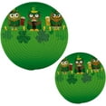 thumbnail image 7 of SKYSONIC 2 pcs Owls Beer Shamrock Rope Pot Holders Trivets, Heat Resistant Trivets,St Patrick's Green Clover Cotton Thread Weave Mats for Hot Pads Pans Pot Bowl Teapot, 7 of 7