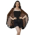 thumbnail image 2 of Moomaya Front Open Printed Shrug Beach Clothes For Kimono Cardigans For Women, 2 of 5