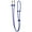 Blue, variant on Showman 8' Knotted Durable Nylon Barrel Reins (Teal)