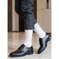 thumbnail image 6 of Luxtrada 10 Pairs Mens Sheer Ankle Quater Socks for Men Business/Casual Breathable Fresh Cool Soft Thin Sock (White), 6 of 8