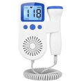 thumbnail image 1 of Monitor de frecuencia cardíaca fetal Doppler de mano Reducción de ruido Monitor de frecuencia cardíaca fetal Embarazo Monitor de frecuencia cardíaca en el hogar Sonda de 3.0MHz 16 semanas (sin, 1 of 5