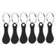 thumbnail image 5 of BESTYASH 6Ud Tokens Para Carrito De Supermercado En Inoxidable Negro Con Llavero, 5 of 8
