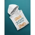 thumbnail image 3 of Write Your Own Story! Hoodie Women -Image by Shutterstock, Female Small, 3 of 4