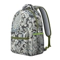 thumbnail image 2 of Chic Paisley Pattern Student Backpack - Ergonomic & Breathable for Daily Use, 2 of 5