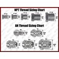 thumbnail image 4 of ICT Billet -8AN Flare to 8 Oring ORB Male Fuel Pump Rail Adapter Fitting Flare Hose Bare AN920-08-08A, 4 of 5