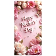 thumbnail image 3 of Colorful Floral Design Happy Mothers Day Banner Backdrop Background Party Decorations Photo Props Home Decor Family Gatherings Celebration Events Mothers Day Party Decor, 3 of 4
