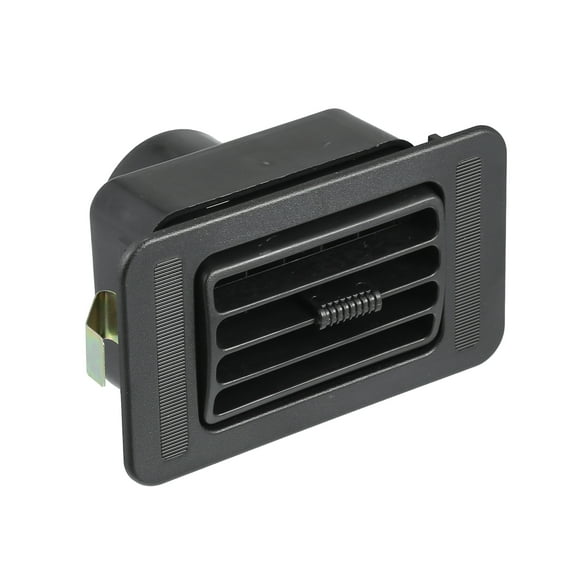 Unique Bargains 12x7cm Rectangular Black AC Air Condition Vent Outlet Universal for RV Bus Boat Yacht Caravan