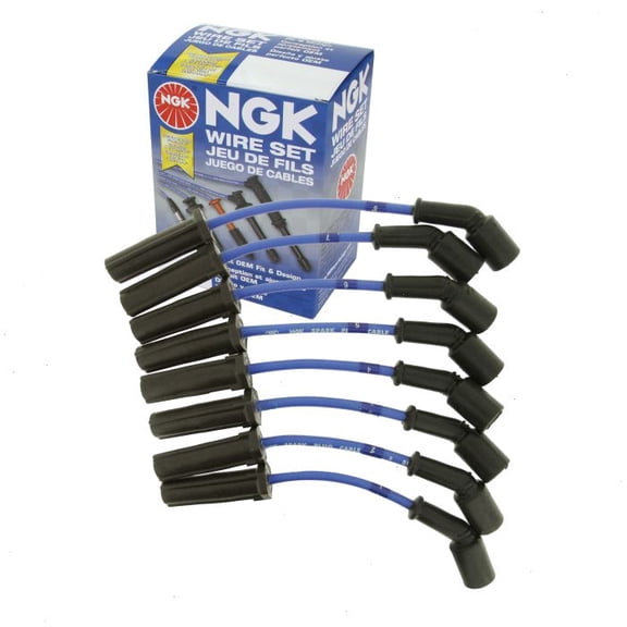 NGK Spark Plug Wire Set compatible with Cadillac Escalade 6.0L 6.2L V8 2009-2014