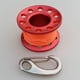 thumbnail image 3 of Carrete de buceo Macarena de acero inoxidable con línea de alta visibilidad 10 m rojo, 3 of 8