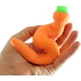 thumbnail image 5 of Carrot Set of 3 - Sugar, Sand, and Creamy Doh Filled Squeeze Stress Balls - Sensory, Stress, Fidget Toy - Vegetable Easter, 5 of 8