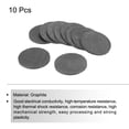 thumbnail image 3 of Uxcell Round Graphite Block Disk Ingot Graphite Electrode Plate 28x2mm for Melting Casting, Electrolysis, Pack of 10, 3 of 4